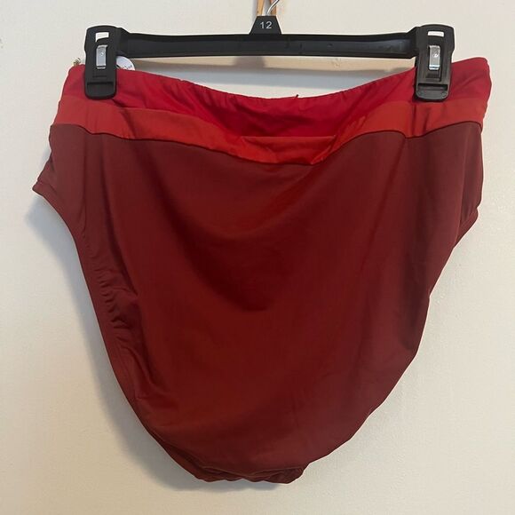 Stylish Red Women's Swim Bottom - Picture 3 of 4